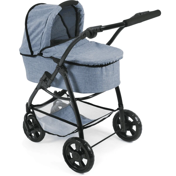 BAYER CHIC 2000 3 In 1 Stationwagen EMOTION ALL IN Jeans Blauw 4 BAYER CHIC 2000 3 In 1 Stationwagen EMOTION ALL IN Jeans Blauw - Afbeelding 2