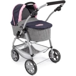 BAYER CHIC 2000 3-in-1 Stationwagon Emotionele All In, Melange Grijs-navy -Speelgoedpop bayer chic 2000 3 in 1 stationwagon emotionele all in melange grijs navy a297152 3