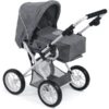 BAYER CHIC 2000 Combi Poppenwagen LENI Jeans Grey