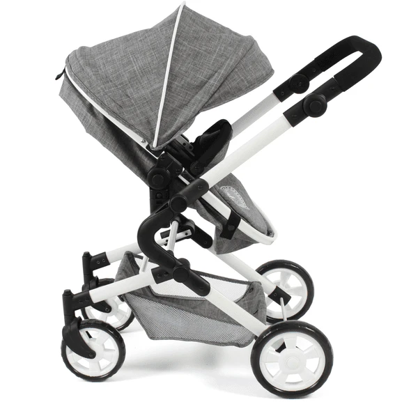 BAYER CHIC 2000 Combi Poppenwagen LIA Jeans Grijs 5 BAYER CHIC 2000 Combi Poppenwagen LIA Jeans Grijs - Afbeelding 3