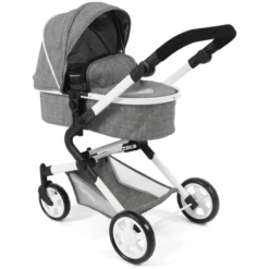 BAYER CHIC 2000 Combi Poppenwagen LIA Jeans Grijs 10 BAYER CHIC 2000 Combi Poppenwagen LIA Jeans Grijs -Speelgoedpop bayer chic 2000 combi poppenwagen lia jeans grijs a355535 3