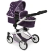 BAYER CHIC 2000 Combi Poppenwagen MIKA Stars Lila -Speelgoedpop bayer chic 2000 combi poppenwagen mika stars lila a271267