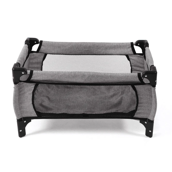 BAYER CHIC 2000 Deluxe Poppenreisbedje Melange Grijs 4 BAYER CHIC 2000 Deluxe Poppenreisbedje Melange Grijs - Afbeelding 2