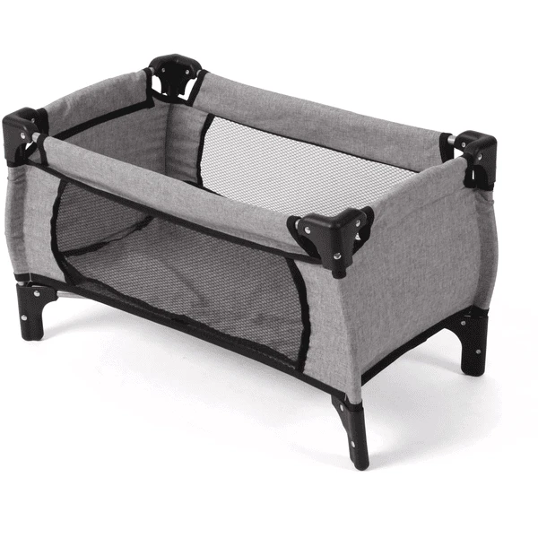 BAYER CHIC 2000 Deluxe Poppenreisbedje Melange Grijs 6 BAYER CHIC 2000 Deluxe Poppenreisbedje Melange Grijs - Afbeelding 4