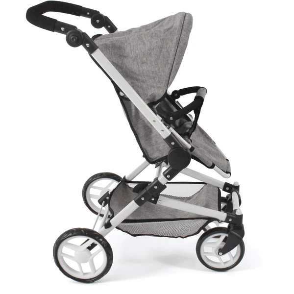 BAYER CHIC 2000 Fides 3 In 1 Combi Poppenwagen Grijs 7 BAYER CHIC 2000 Fides 3 In 1 Combi Poppenwagen Grijs - Afbeelding 5
