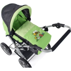 BAYER CHIC 2000 LENI Bumblebee Combi Poppenwagen -Speelgoedpop bayer chic 2000 leni bumblebee combi poppenwagen a355188 3