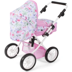 BAYER CHIC 2000 LENI Combi Poppenwagen Flower -Speelgoedpop bayer chic 2000 leni combi poppenwagen flower a355192 2