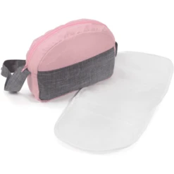 BAYER CHIC 2000 Luiertas Melange Grijs-roze 9 BAYER CHIC 2000 Luiertas Melange Grijs-roze -Speelgoedpop bayer chic 2000 luiertas melange grijs roze a360152 3