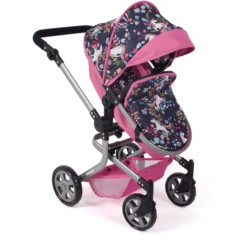 BAYER CHIC 2000 MIKA Eenhoorn Combi Poppenwagen -Speelgoedpop bayer chic 2000 mika eenhoorn combi poppenwagen a355311 4