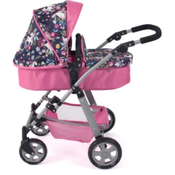 BAYER CHIC 2000 NELE Eenhoorn Combi Poppenwagen -Speelgoedpop bayer chic 2000 nele eenhoorn combi poppenwagen a355217 1