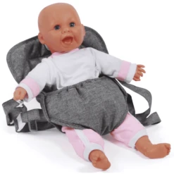 BAYER CHIC 2000 Pop Sling Jeans Grijs 9 BAYER CHIC 2000 Pop Sling Jeans Grijs -Speelgoedpop bayer chic 2000 pop sling jeans grijs a360139 3