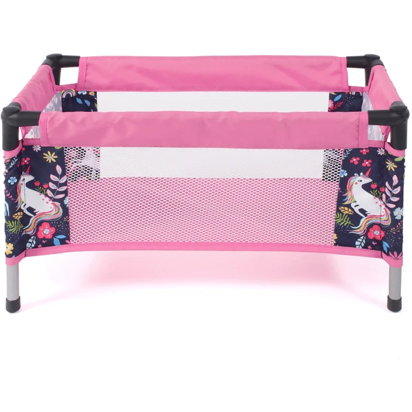 BAYER CHIC 2000 Poppen Reisbedje Eenhoorn 4 BAYER CHIC 2000 Poppen Reisbedje Eenhoorn - Afbeelding 2