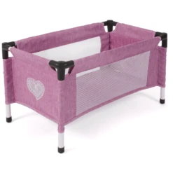 BAYER CHIC 2000 Poppen Reisbedje Jeans Roze -Speelgoedpop bayer chic 2000 poppen reisbedje jeans roze a355978 2