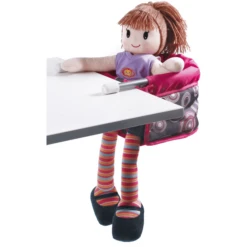 BAYER CHIC 2000 Poppen Tafelzitting Hot Pink Pearl -Speelgoedpop bayer chic 2000 poppen tafelzitting hot pink pearl a360006 3