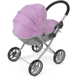 BAYER CHIC 2000 Poppenwagen LILLI Melange Paars -Speelgoedpop bayer chic 2000 poppenwagen lilli melange paars a354843 2