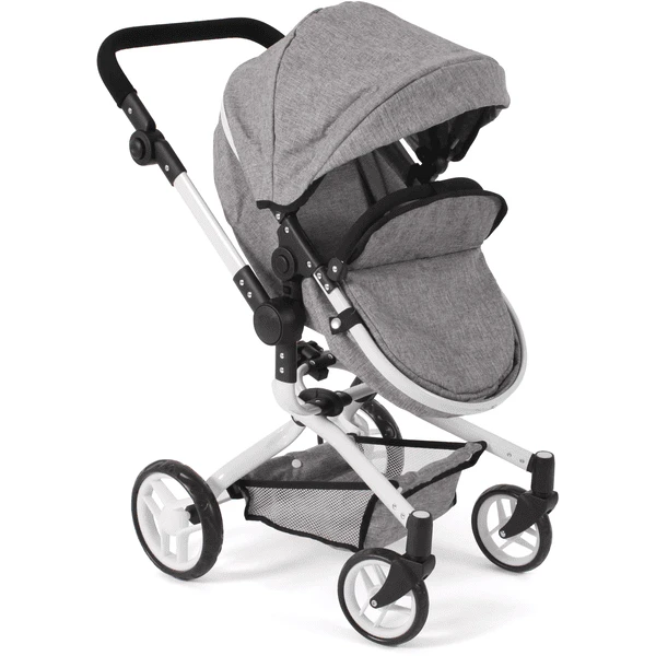 BAYER CHIC Combi Poppenwagen YOLO Grijs 7 BAYER CHIC Combi Poppenwagen YOLO Grijs - Afbeelding 5