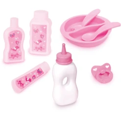 Bayer Design Accessoireset 11 In 1 Blauw, Met Eenhoorn 11 Bayer Design Accessoireset 11 In 1 Blauw, Met Eenhoorn -Speelgoedpop bayer design accessoireset 11 in 1 blauw met eenhoorn a313488 4