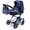 Bayer Design Combi Poppenwagen Finn, Blauw -Speelgoedpop bayer design combi poppenwagen finn blauw a250913
