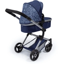 Bayer Design Combi Poppenwagen Finn, Blauw 9 Bayer Design Combi Poppenwagen Finn, Blauw -Speelgoedpop bayer design combi poppenwagen finn blauw a250913 2
