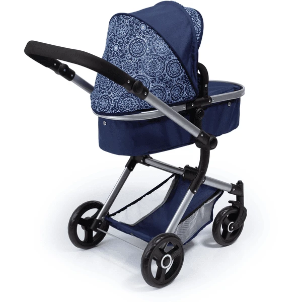 Bayer Design Combi Poppenwagen Finn, Blauw 5 Bayer Design Combi Poppenwagen Finn, Blauw - Afbeelding 3