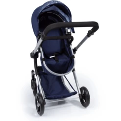 Bayer Design Combi Poppenwagen Finn, Blauw 11 Bayer Design Combi Poppenwagen Finn, Blauw -Speelgoedpop bayer design combi poppenwagen finn blauw a250913 4