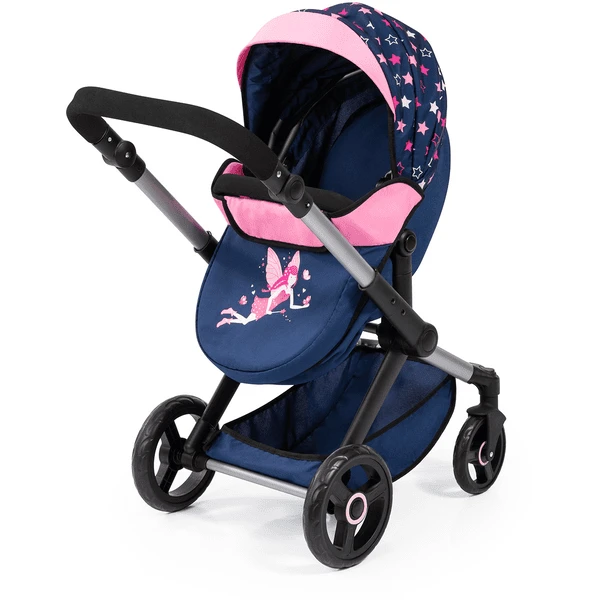 Bayer Design Combi Poppenwagen Xeo Blauw/Roze 7 Bayer Design Combi Poppenwagen Xeo Blauw/Roze - Afbeelding 5