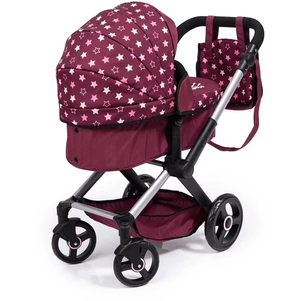 Bayer Design Combi Poppenwagen Xeo Bordeaux 5 Bayer Design Combi Poppenwagen Xeo Bordeaux - Afbeelding 3