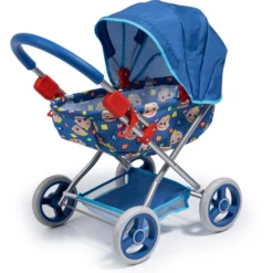 Bayer Design Cosy Cocomelon Poppenwagen, Blauw -Speelgoedpop bayer design cosy cocomelon poppenwagen blauw a354855 3