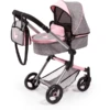 Bayer Design Neo Vario Combinatie Poppenwagen Grijs/roze, Met Vlinder 1 Bayer Design Neo Vario Combinatie Poppenwagen Grijs/roze, Met Vlinder -Speelgoedpop bayer design neo vario combinatie poppenwagen grijs roze met vlinder a313421