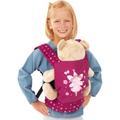 Bayer Design Poppen Draagriem Roze, Met Stippen En Sprookje 9 Bayer Design Poppen Draagriem Roze, Met Stippen En Sprookje -Speelgoedpop bayer design poppen draagriem roze met stippen en sprookje a295843 2