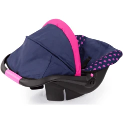 Bayer Design Poppenautostoel Met Kap Blauw/pink 10 Bayer Design Poppenautostoel Met Kap Blauw/pink -Speelgoedpop bayer design poppenautostoel met kap blauw pink a277730 3