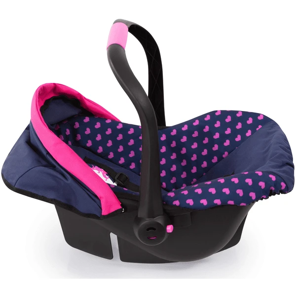 Bayer Design Poppenautostoel Met Kap Blauw/pink 7 Bayer Design Poppenautostoel Met Kap Blauw/pink - Afbeelding 5