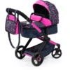 Bayer Design Xeo Confetti Combi Poppenwagen -Speelgoedpop bayer design xeo confetti combi poppenwagen a372119