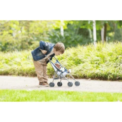 Corolle ® Mon Grand Accessoires - Doll Buggy Blauw -Speelgoedpop corolle mon grand accessoires doll buggy blauw a290270 4