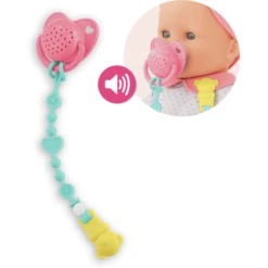 Corolle ® Mon Grand Accessoires - Fopspeen Met Geluid -Speelgoedpop corolle mon grand accessoires fopspeen met geluid a353701 2