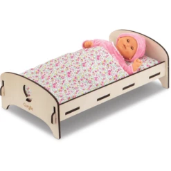 Corolle ® Mon Grand Poupon - Houten Bed 30-36cm -Speelgoedpop corolle mon grand poupon houten bed 30 36cm a338209 2