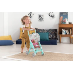 Corolle ® Mon Petit Accessoires - Poppenwagen Blauw -Speelgoedpop corolle mon petit accessoires poppenwagen blauw a316266 2