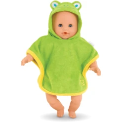 Corolle ® Mon Petit Poupon - Badjas, Kikker 30cm 8 Corolle ® Mon Petit Poupon - Badjas, Kikker 30cm -Speelgoedpop corolle mon petit poupon badjas kikker 30cm a337765 1