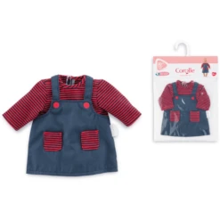 Corolle ® Mon Petit Poupon - Jurk, Gestreept 30 Cm 10 Corolle ® Mon Petit Poupon - Jurk, Gestreept 30 Cm -Speelgoedpop corolle mon petit poupon jurk gestreept 30 cm a337757 3