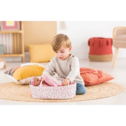 Corolle ® Mon Petit Poupon - Reiswieg Floral 30cm -Speelgoedpop corolle mon petit poupon reiswieg floral 30cm a337790 1