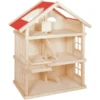 Goki Poppenhuis 3 Verdiepingen -Speelgoedpop goki poppenhuis 3 verdiepingen a263508