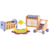 HAPE Babykamer 13delig 2 HAPE Babykamer 13delig -Speelgoedpop hape babykamer 13delig a073800