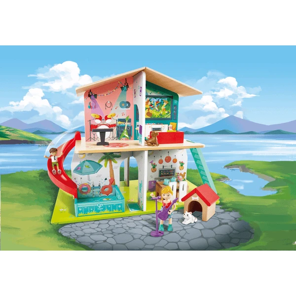 Hape Interactief Poppenhuis 6 Hape Interactief Poppenhuis - Afbeelding 4