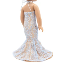 I'M A GIRLY Light Blauwe Zeemeerminjurk -Speelgoedpop im a girly light blauwe zeemeerminjurk a314982 2