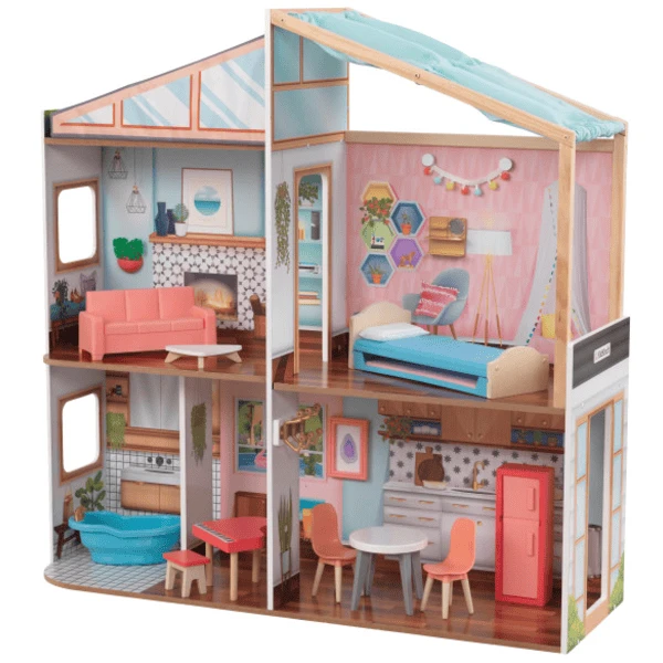 KidKraft ® Dollhouse Magnetische Makeover 4 KidKraft ® Dollhouse Magnetische Makeover - Afbeelding 2