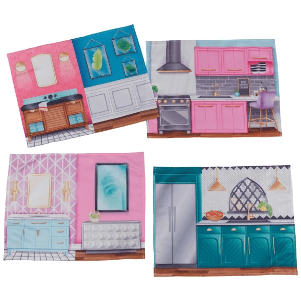 KidKraft ® Dollhouse Magnetische Makeover 6 KidKraft ® Dollhouse Magnetische Makeover - Afbeelding 4