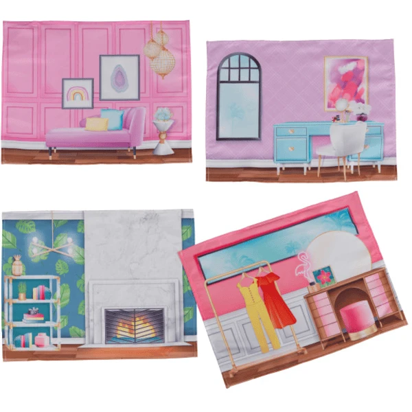 KidKraft ® Dollhouse Magnetische Makeover 7 KidKraft ® Dollhouse Magnetische Makeover - Afbeelding 5