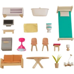 KidKraft® Dottie Poppenhuis -Speelgoedpop kidkraft dottie poppenhuis a272701 2