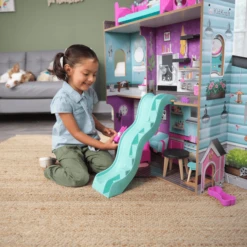 Kidkraft® Purrfect Huisdieren-poppenhuis -Speelgoedpop kidkraft purrfect huisdieren poppenhuis a376900 3