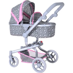 Knorr® Speelgoed Boonk Poppenwagen - Ster Grijs 9 Knorr® Speelgoed Boonk Poppenwagen - Ster Grijs -Speelgoedpop knorr speelgoed boonk poppenwagen ster grijs a363268 2